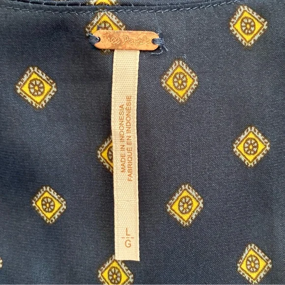 Free People Morning in Marrakesh Blouse Top - Picture 9 of 9